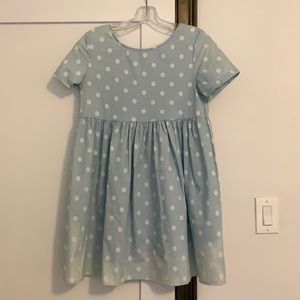 Polka dot babydoll dress